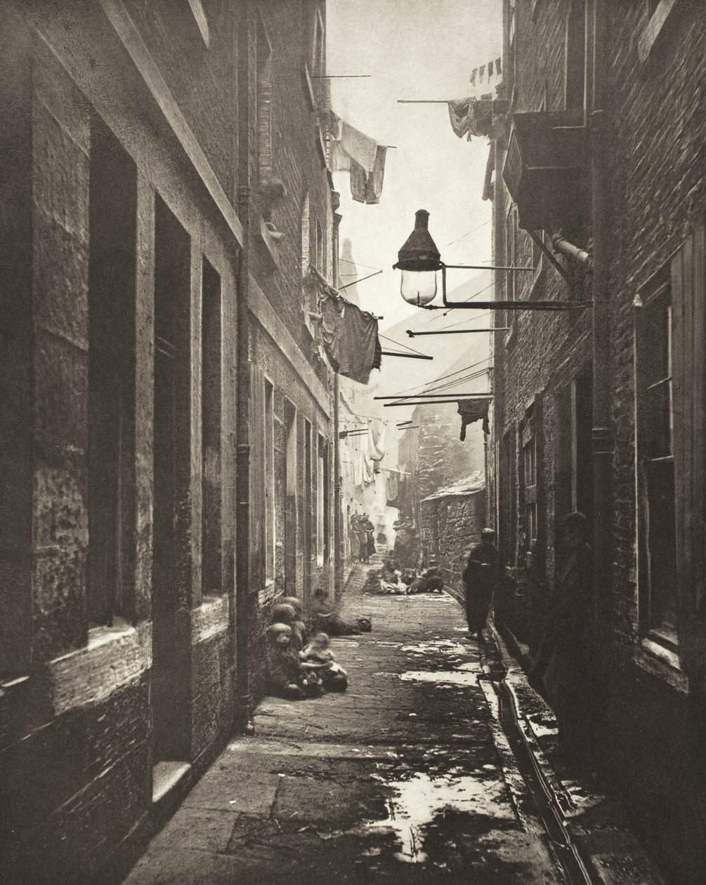 Steeg nr. 80, High Street (nr. 11) door Thomas Annan