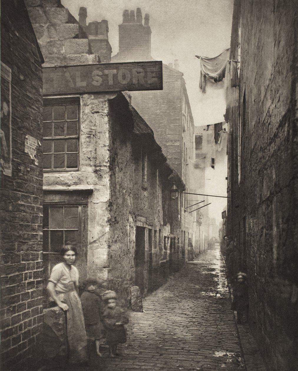 Oude Vennel bij High Street (nr. 2) door Thomas Annan