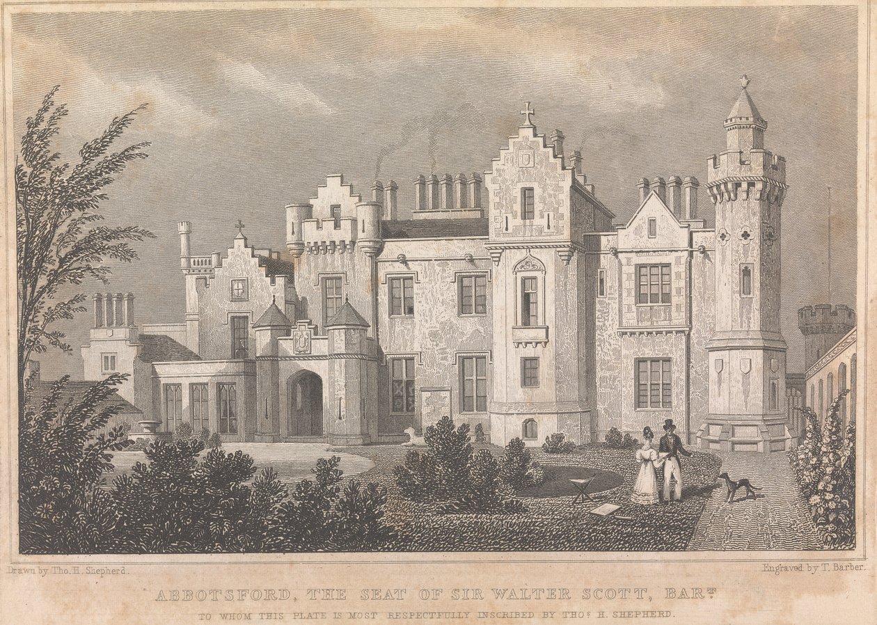 Abbotsford, De Zetel van Sir Walter Scott Bart; pagina - (Volume Eén) door Thomas Barber