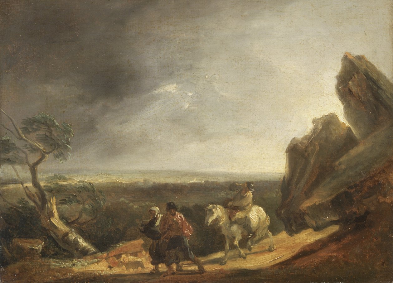 De Storm door Thomas Barker of Bath