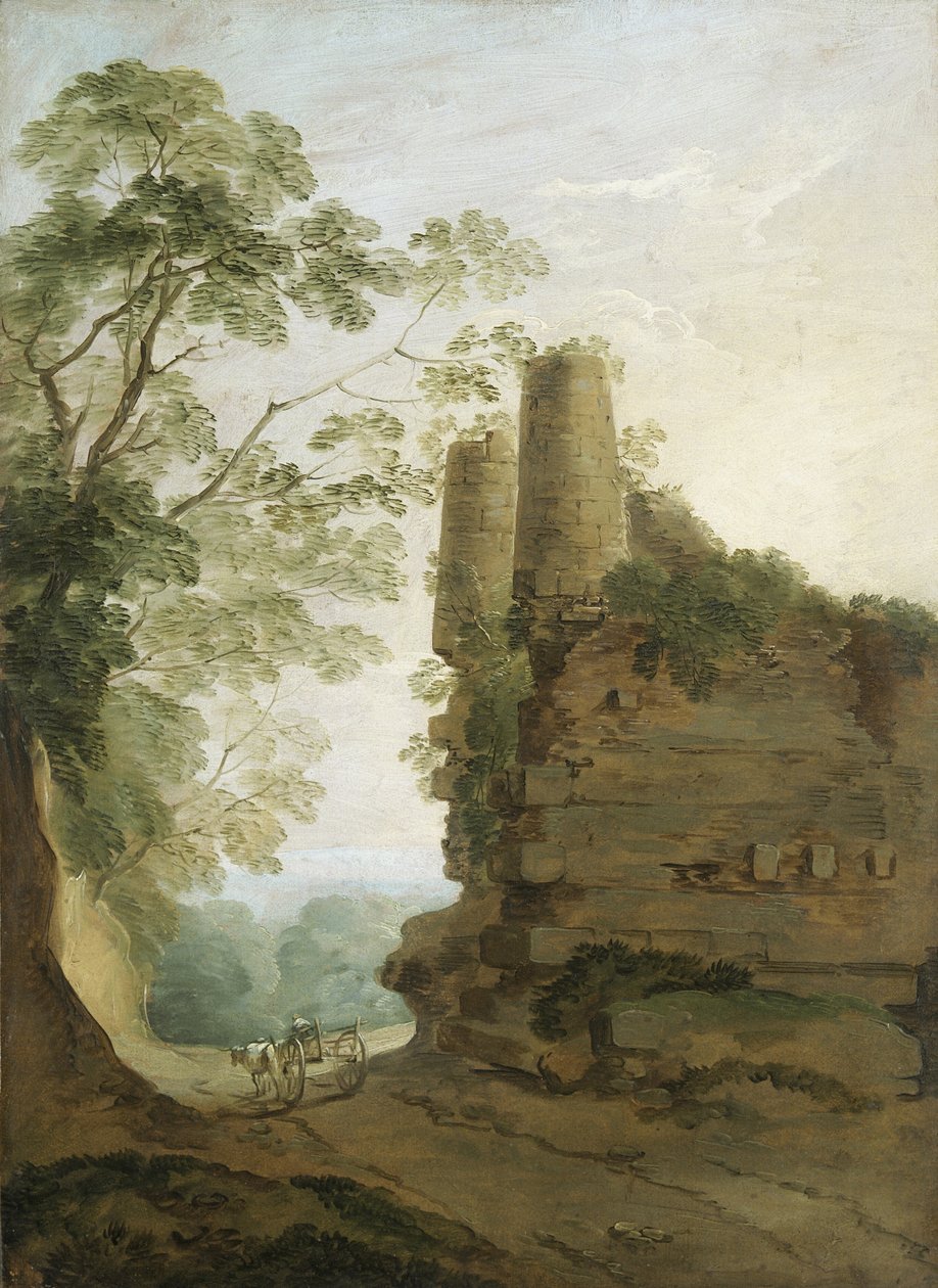 Het graf van de Horatii en Curiatii door Thomas Barker of Bath