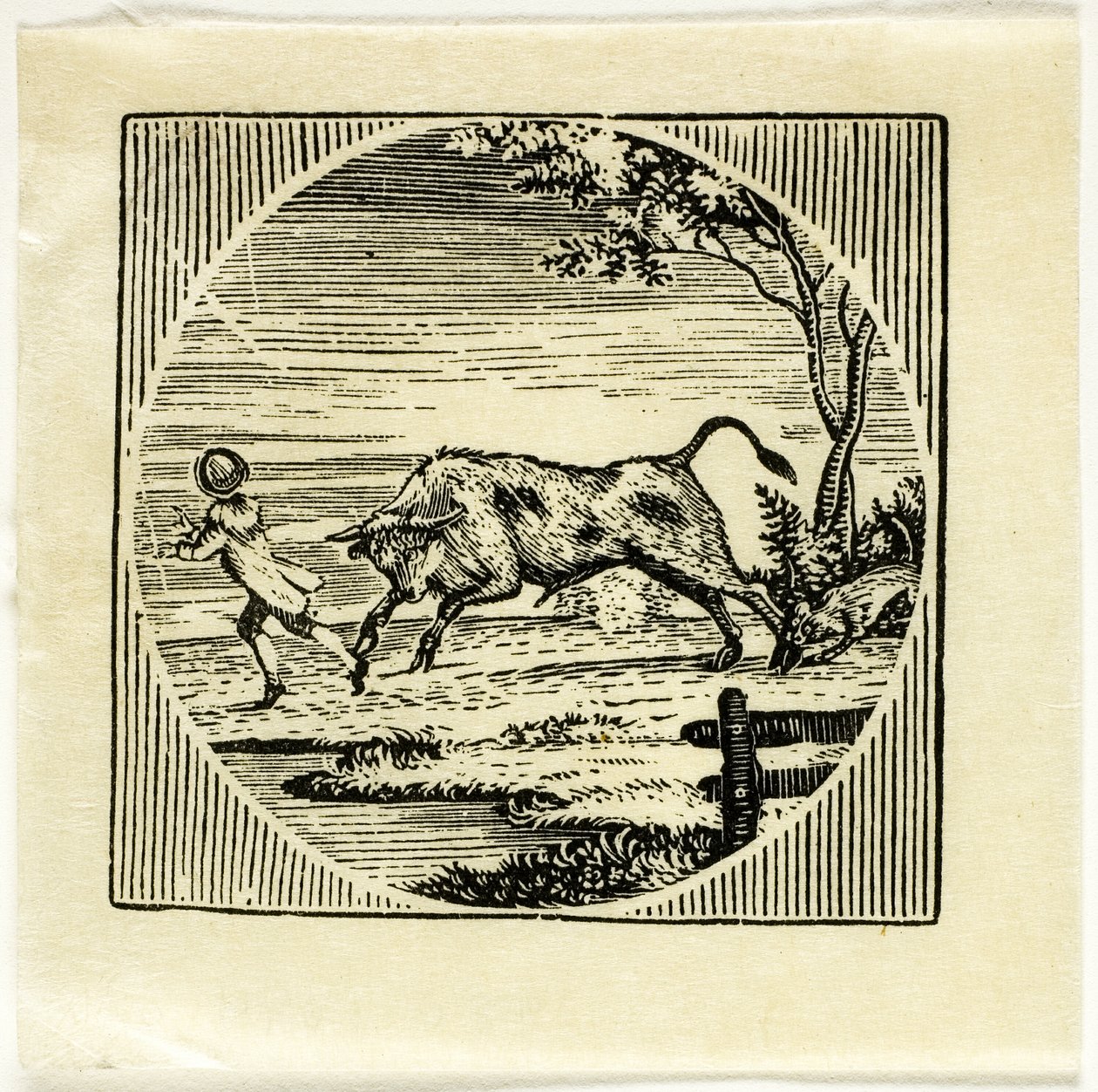 Boekillustratie door Thomas Bewick