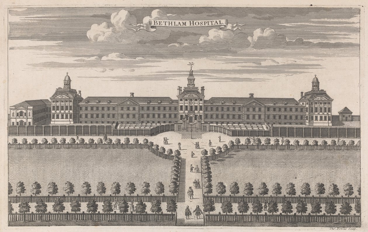 Bethlam Ziekenhuis door Thomas Bowles