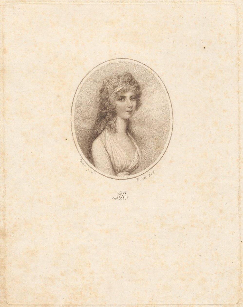 De eervolle Anne Rushout door Thomas Burke