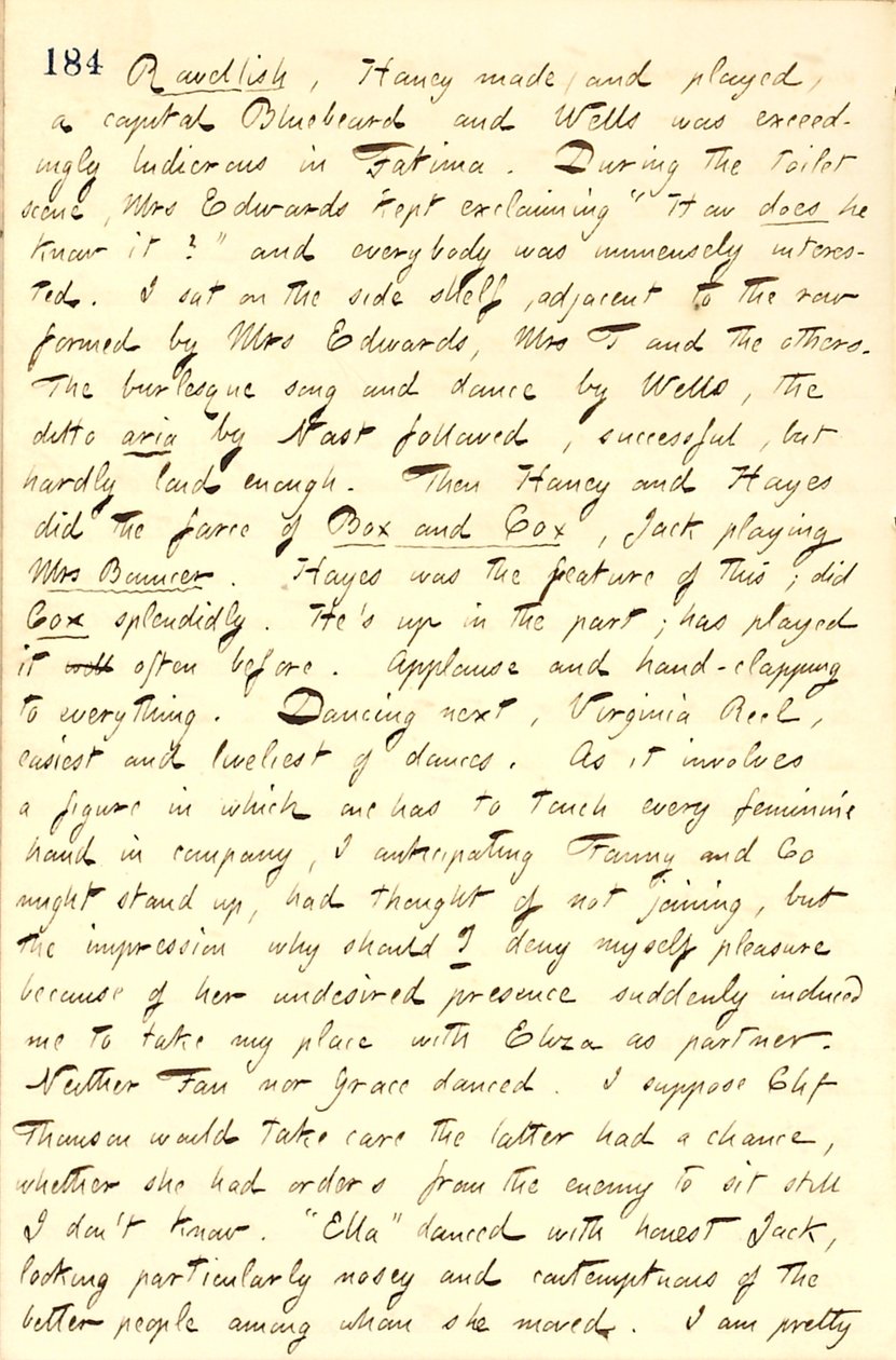 Thomas Butler Gunn Dagboeken - Deel 11, pagina 193, 26 december 1859 door Thomas Butler Gunn