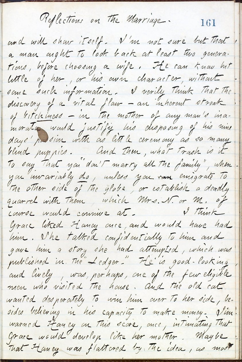 Thomas Butler Gunn Dagboeken - Deel 16, pagina 183, 14 mei 1861 door Thomas Butler Gunn