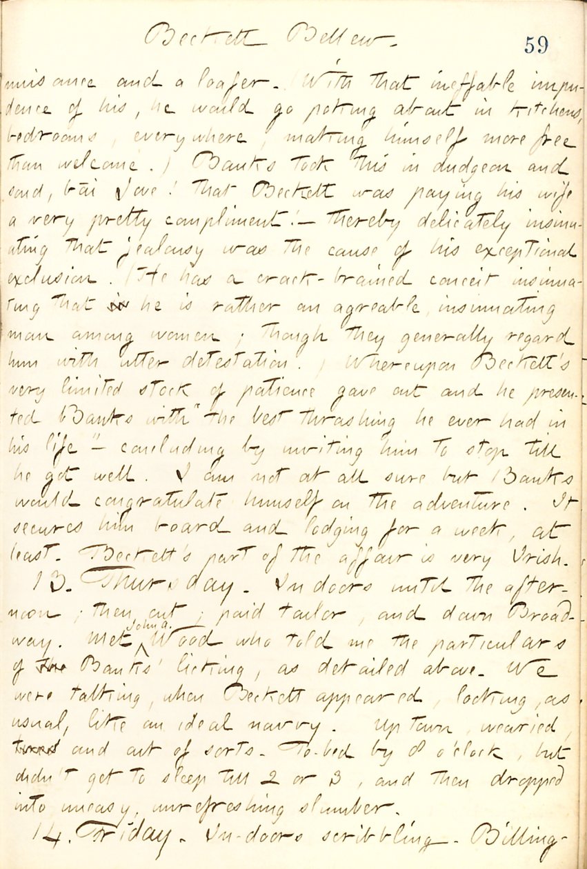 Dagboeken van Thomas Butler Gunn door Thomas Butler Gunn