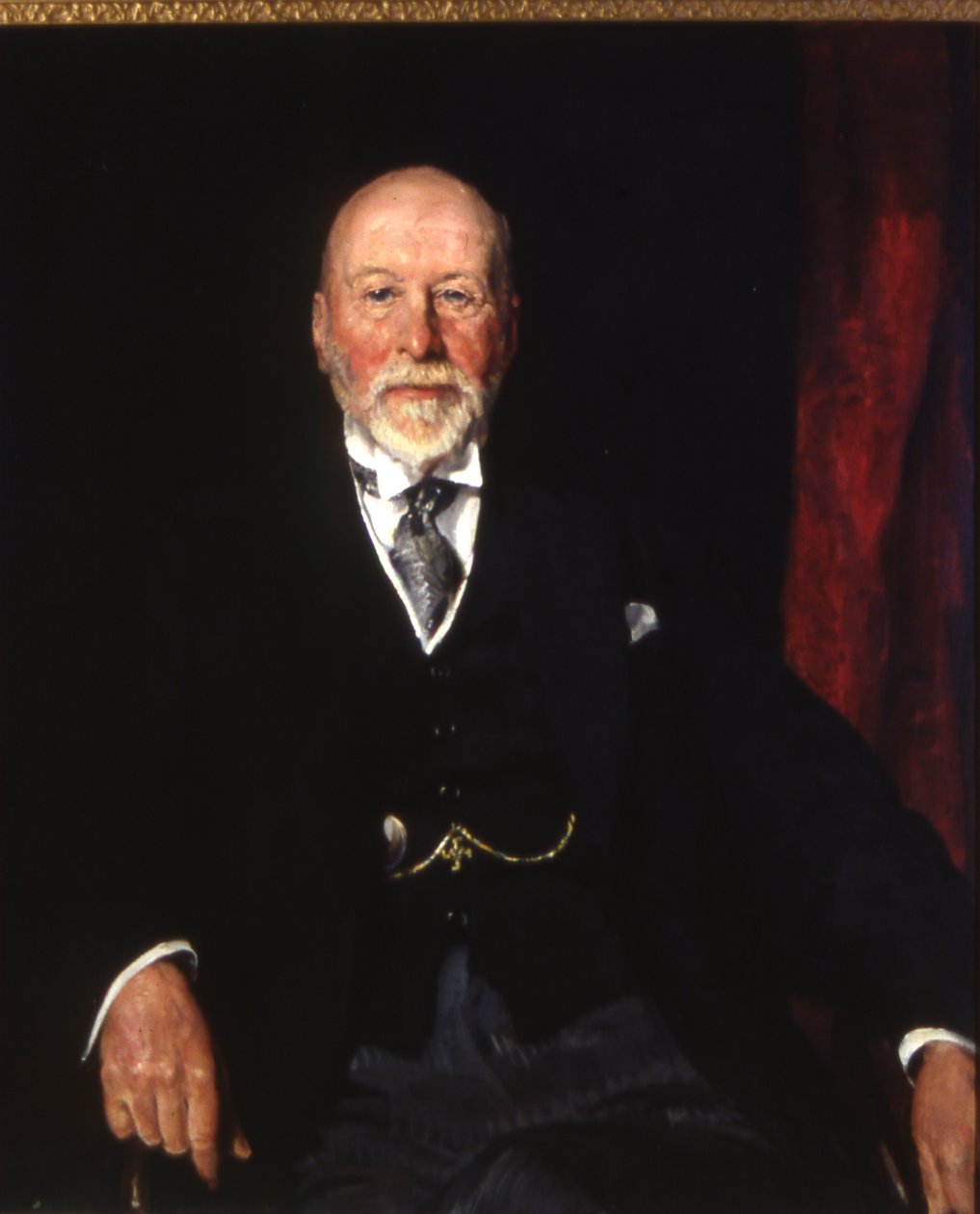 Portret van Sir William Nicholson, ca.1935-36 door Thomas Cantrell Dugdale
