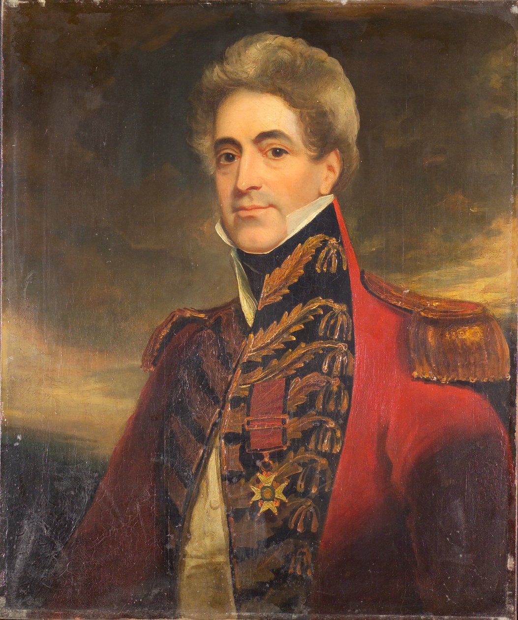Generaal-majoor William Casement, militair secretaris van de regering van India en lid van de Hoge Raad door Thomas Clement Thompson