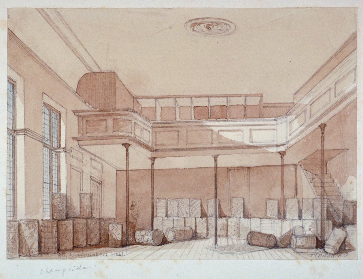 Interieur van de Coachmakers