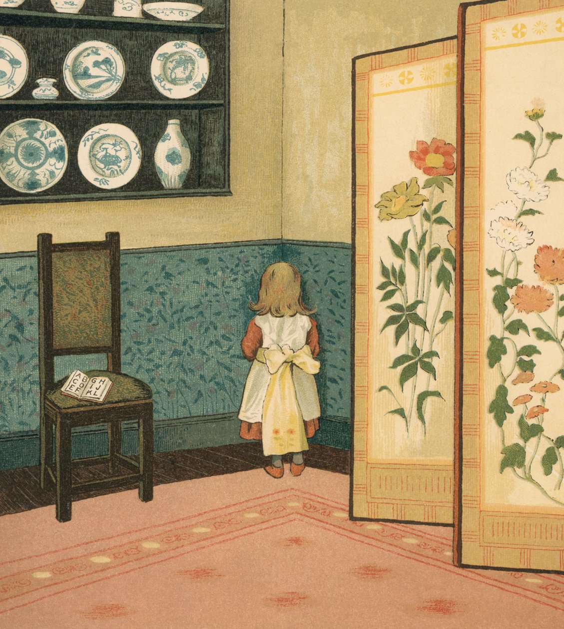 Huiselijk leven: Kind in de hoek van de domkop door Thomas Crane