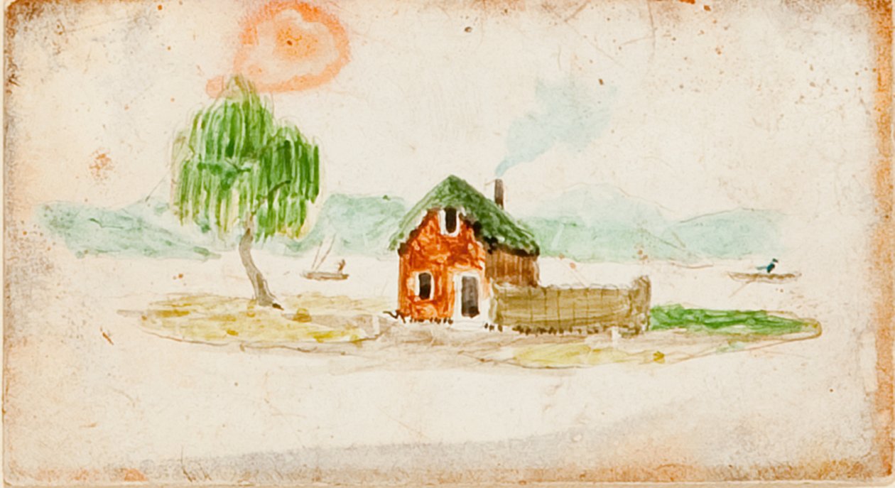 Zonder titel (Landschap) door Thomas Eakins
