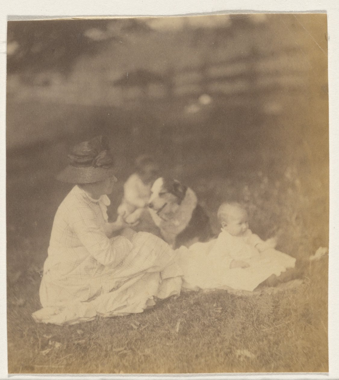 [Frances, Artie en Tom Crowell] door Thomas Eakins