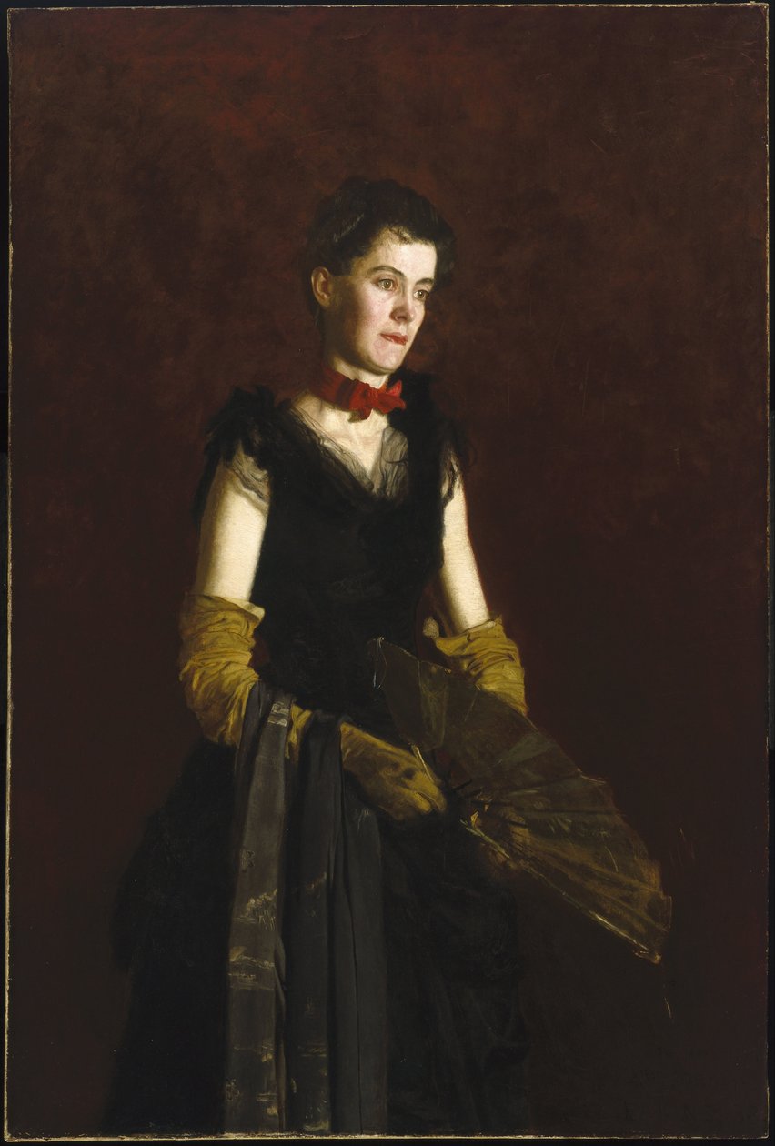 Letitia Wilson Jordan door Thomas Eakins