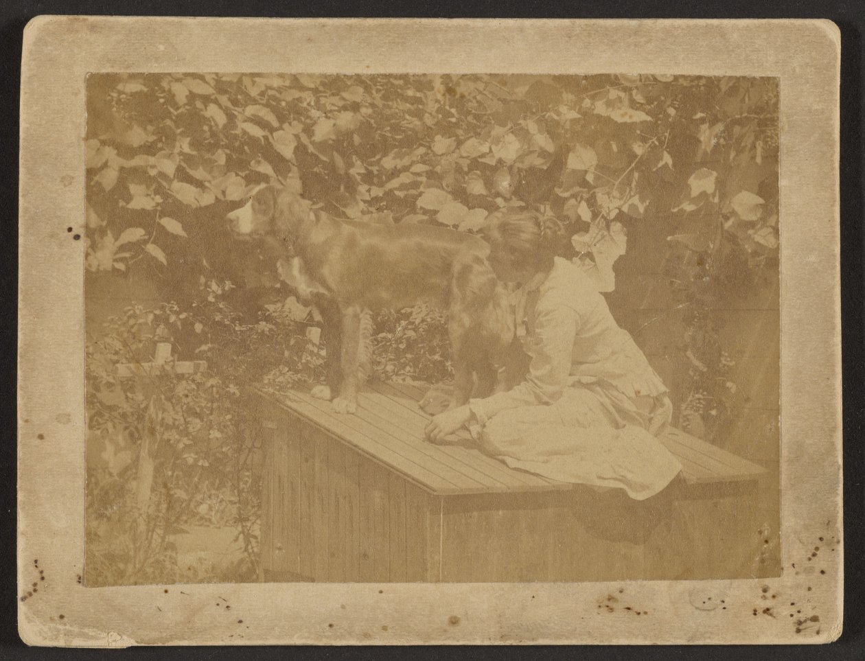 [Margaret Eakins en Harry] door Thomas Eakins