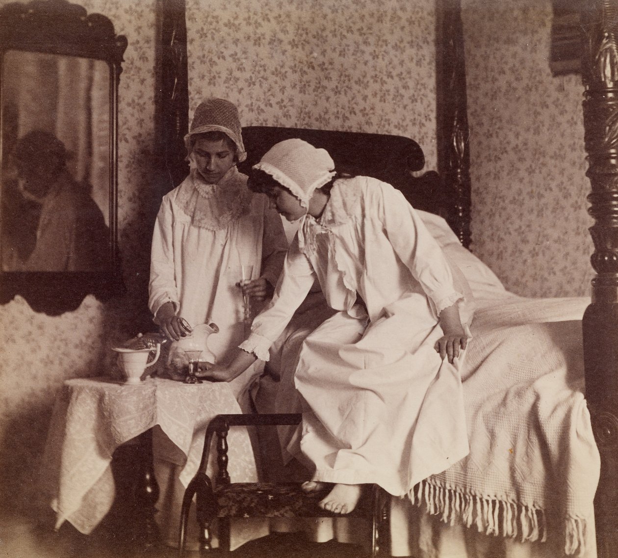 [Miss Van Buren en Miss Willoughby] door Thomas Eakins