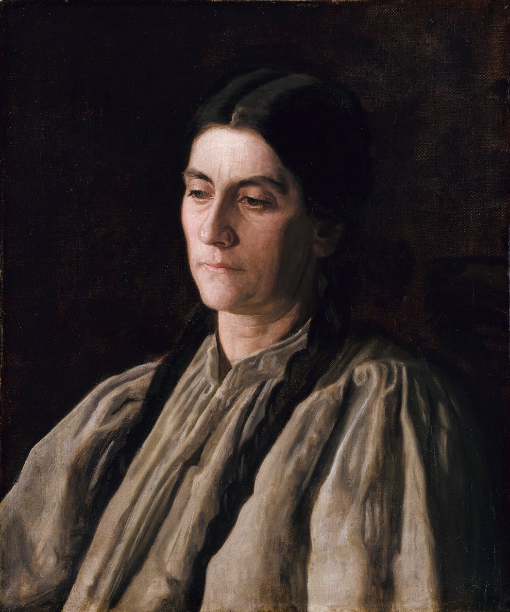 Moeder (Annie Williams Gandy) door Thomas Eakins