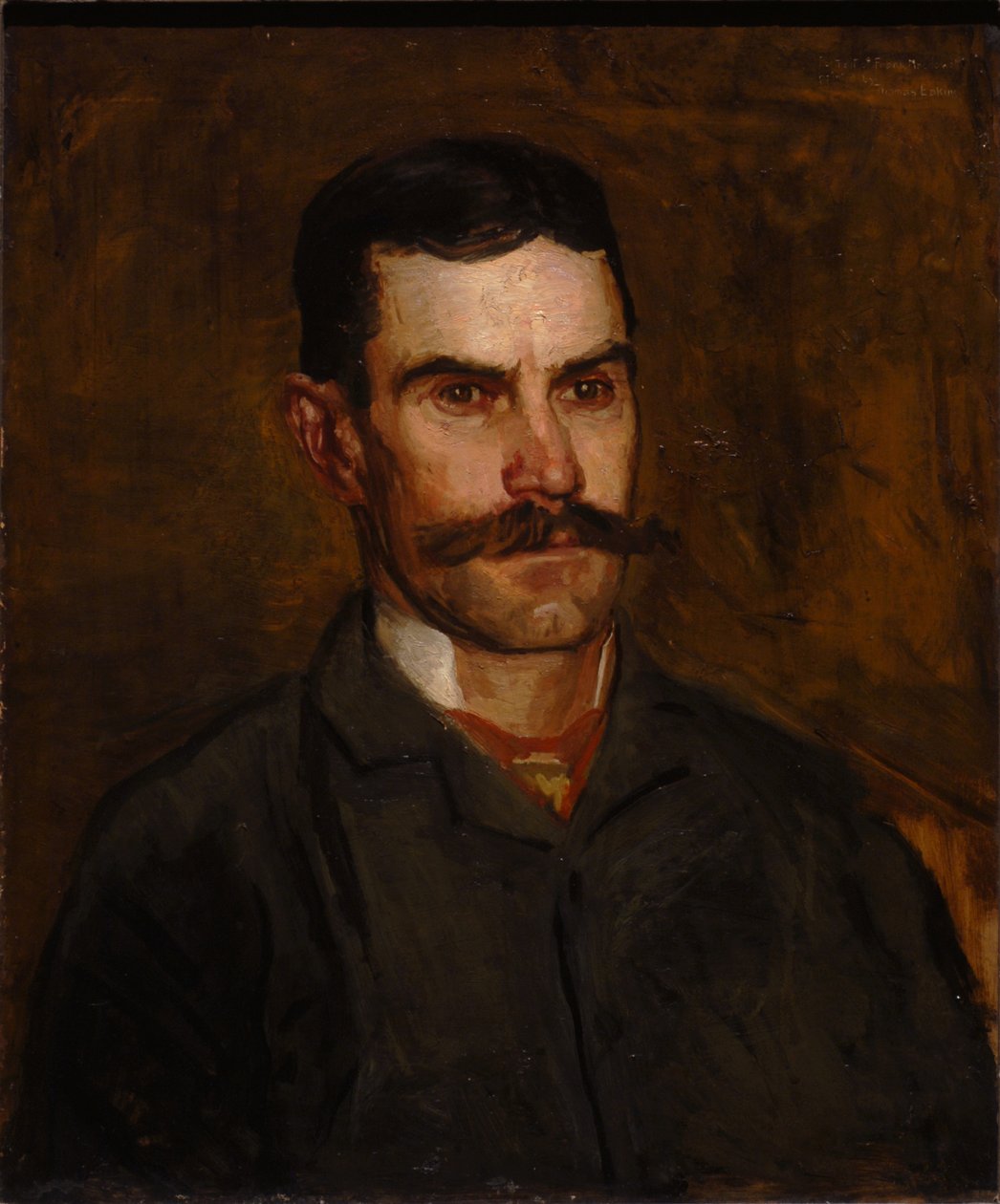 Portret van Frank Mac Dowell door Thomas Eakins