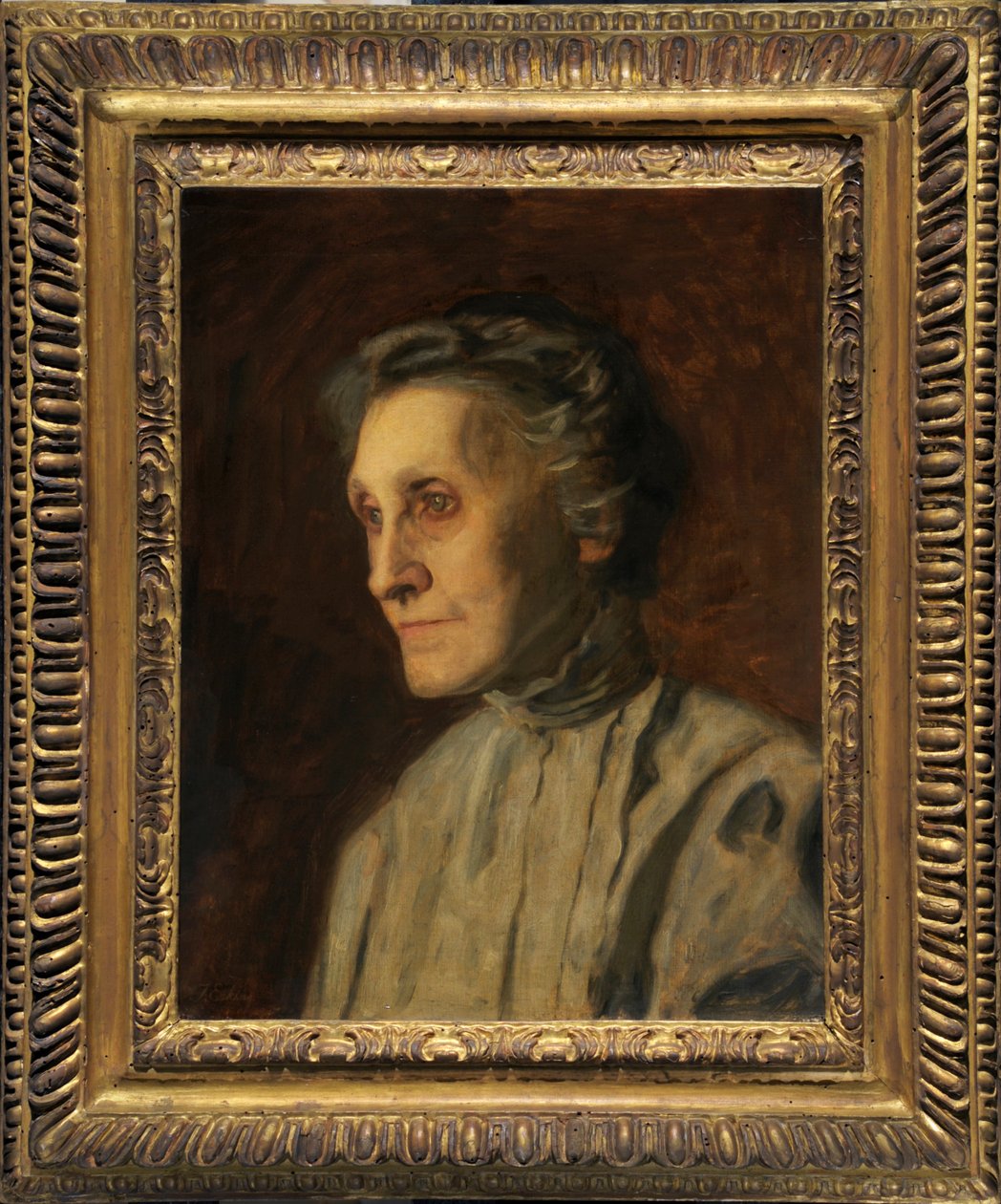 Portret van mevrouw Helen Mac Knight (Portret van een moeder) door Thomas Eakins