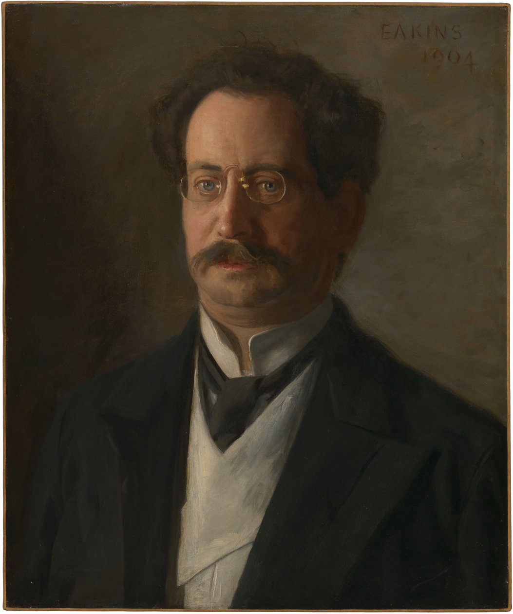 Portret van Samuel Myers door Thomas Eakins