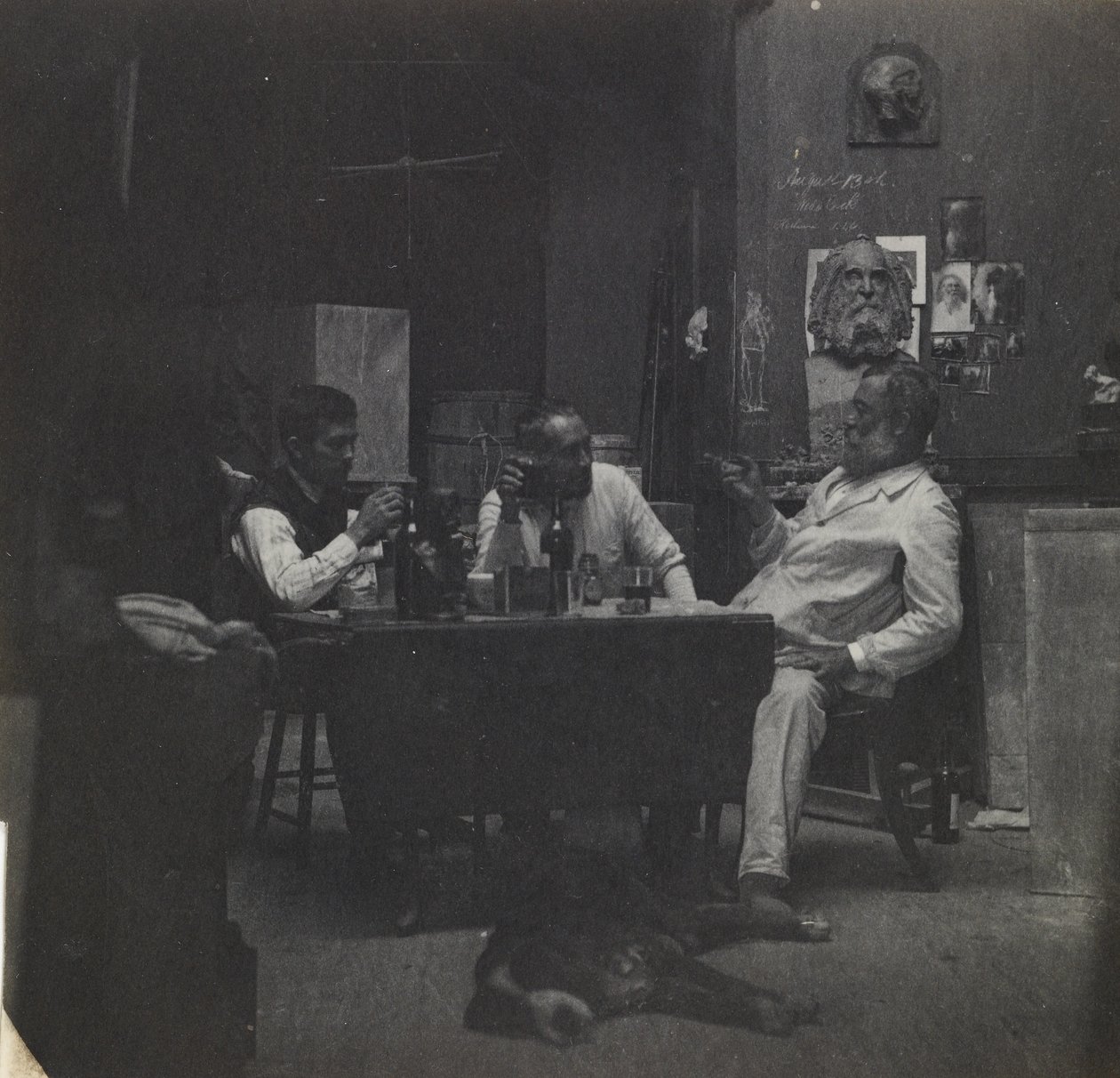 [Samuel Murray, Thomas Eakins en William O