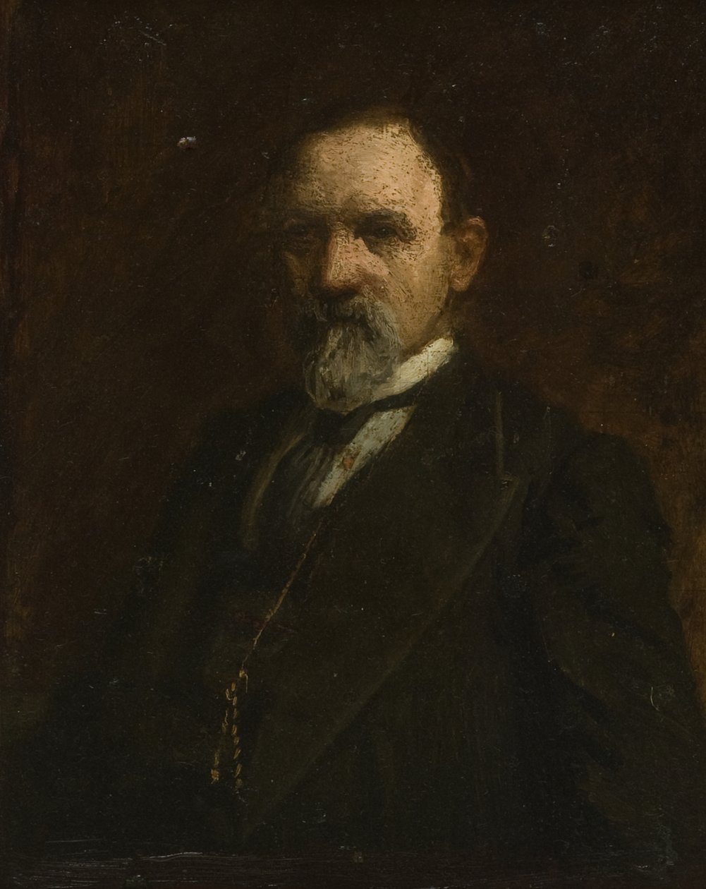 Studie voor "Portret van Joshua Ballinger Lippincott" door Thomas Eakins