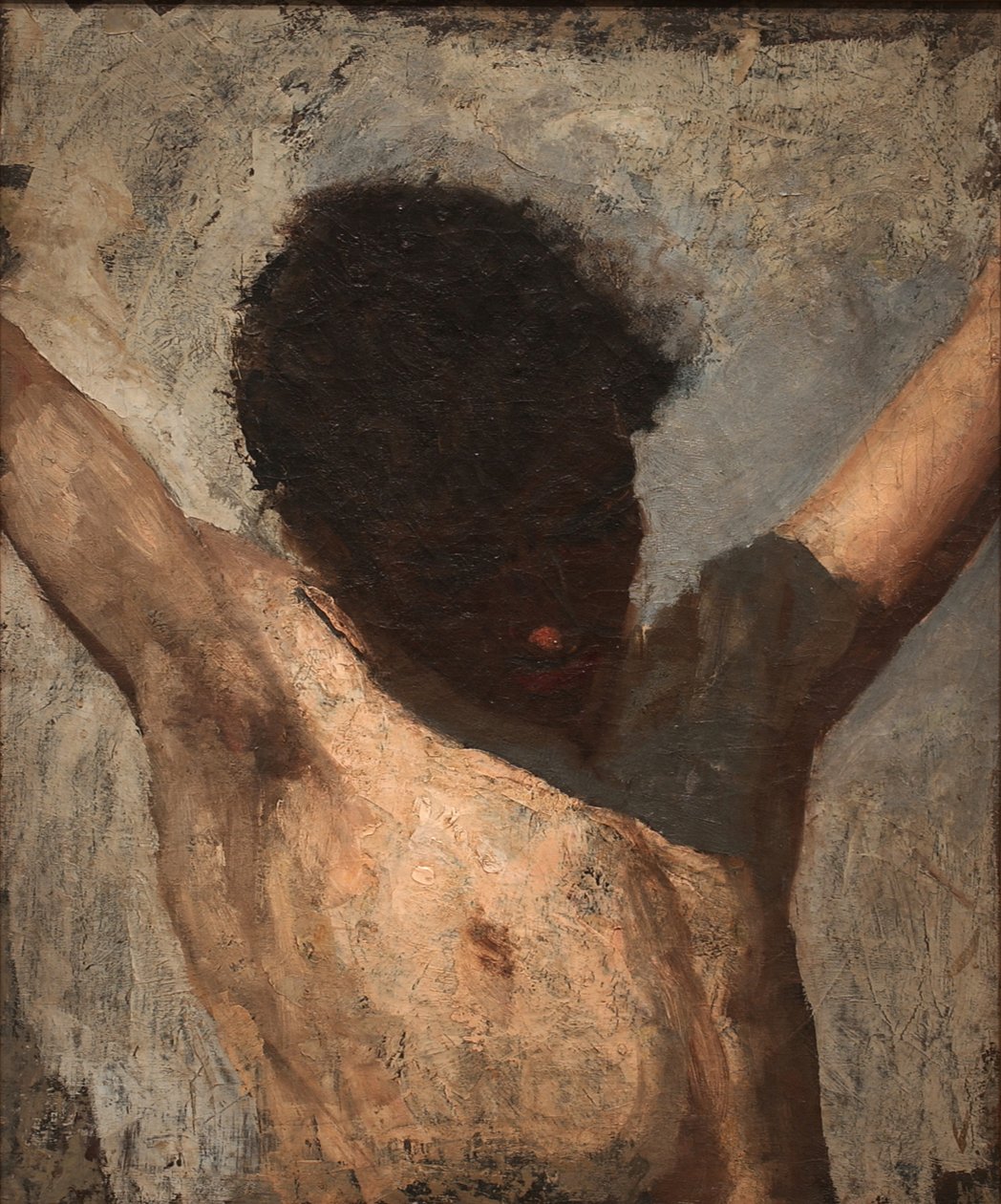 Studie voor „De kruisiging” door Thomas Eakins