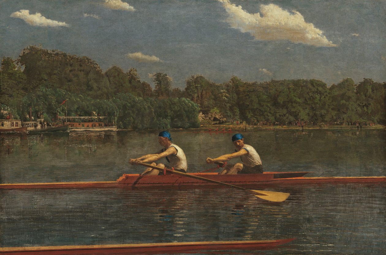 De Biglin Broers Racen door Thomas Eakins