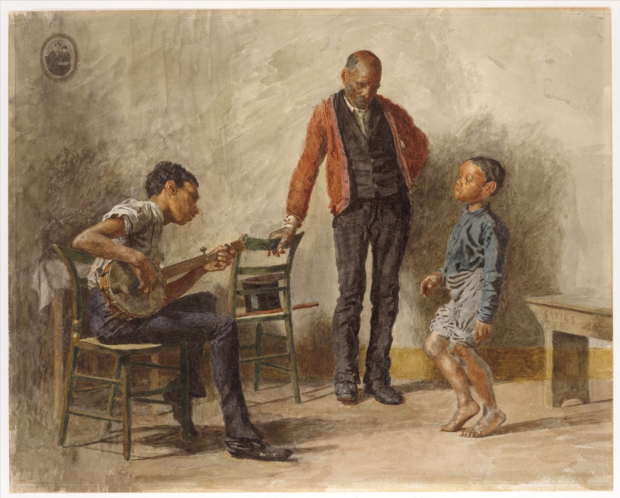 De dansles door Thomas Eakins