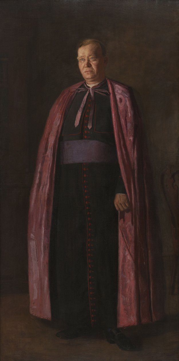 De hoogeerwaarde James F. Loughlin door Thomas Eakins