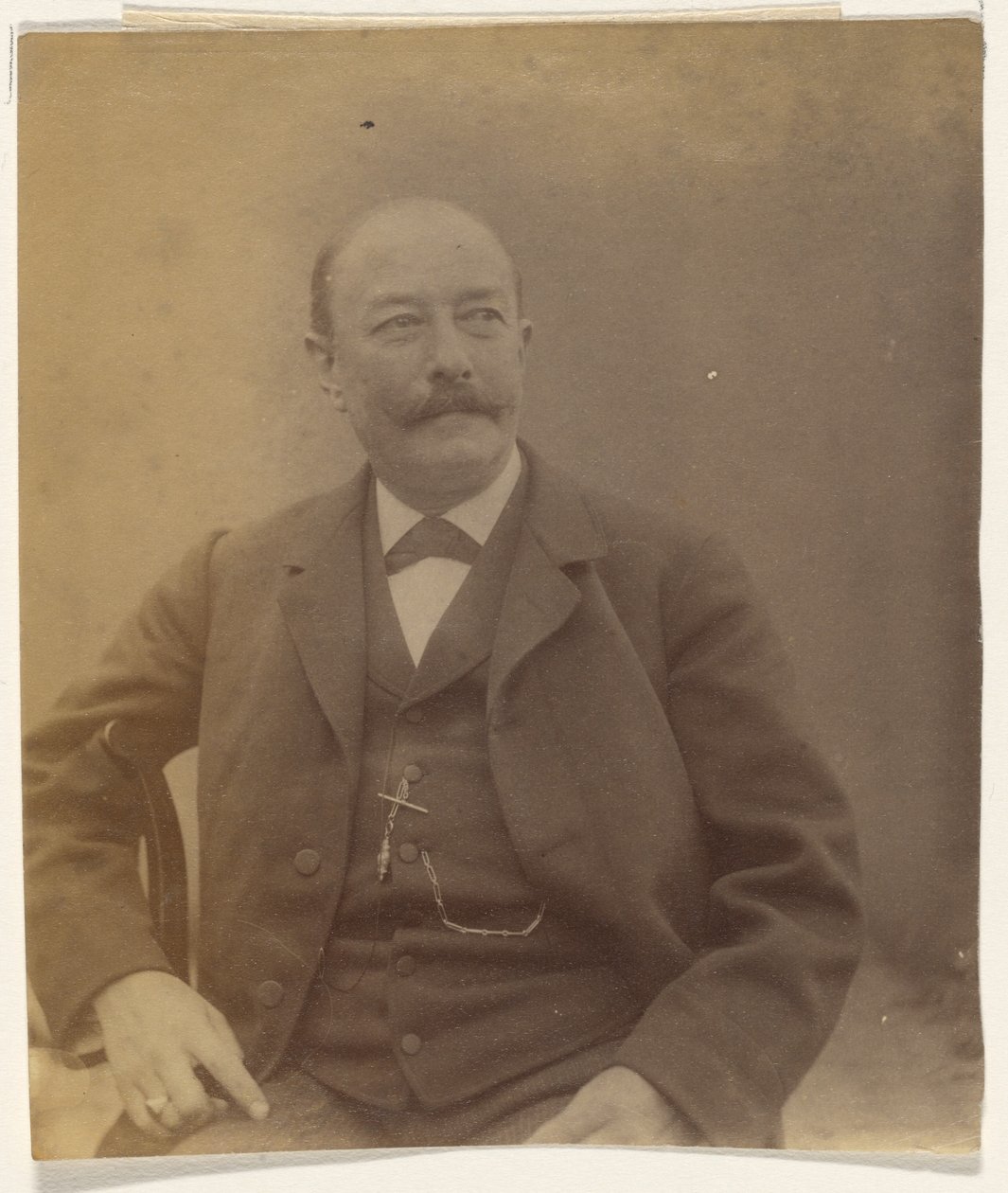 [Portret van een onbekende man] door Thomas Eakins
