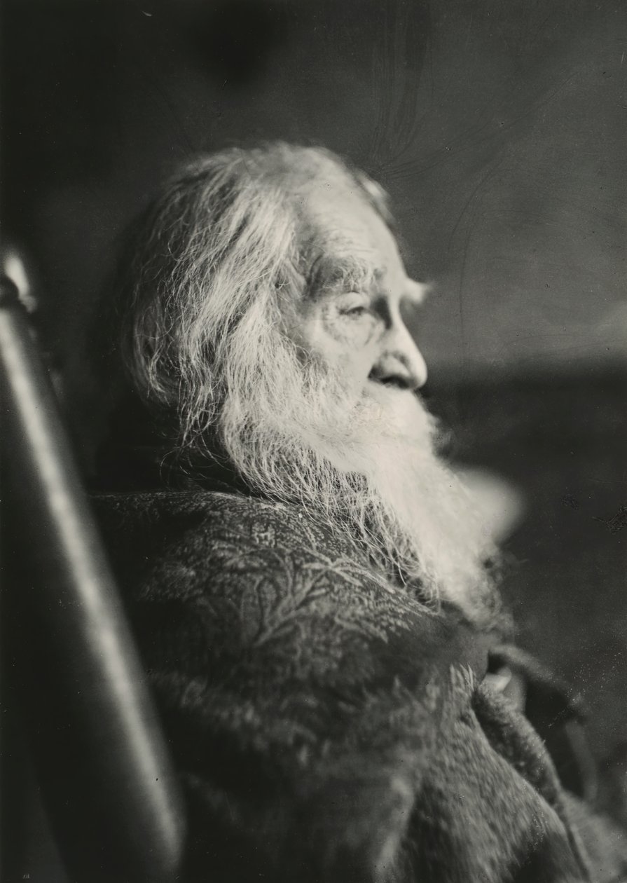Walt Whitman in Camden, N.J., ca. 1891 door Thomas Eakins