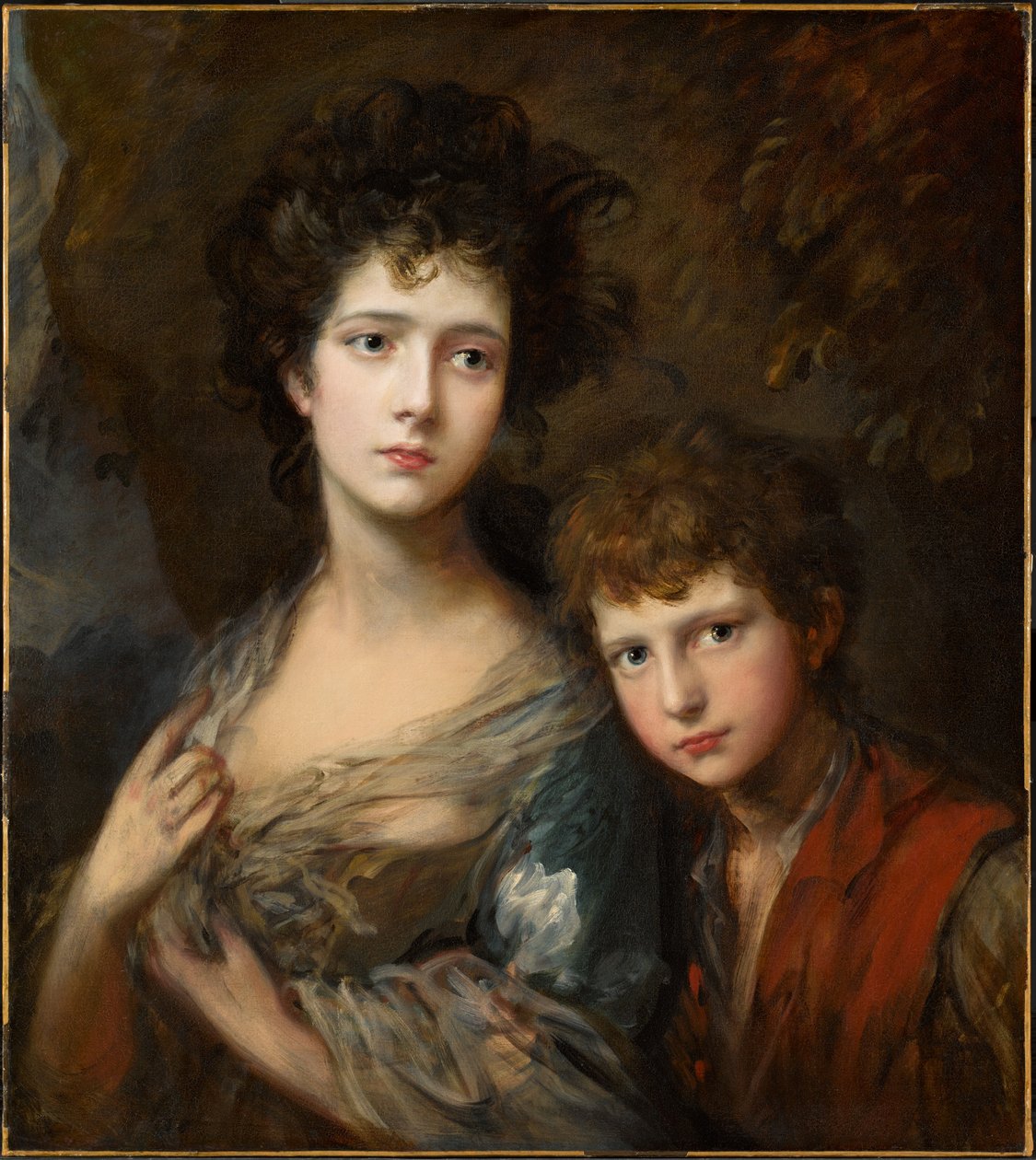 Elizabeth en Thomas Linley door Thomas Gainsborough