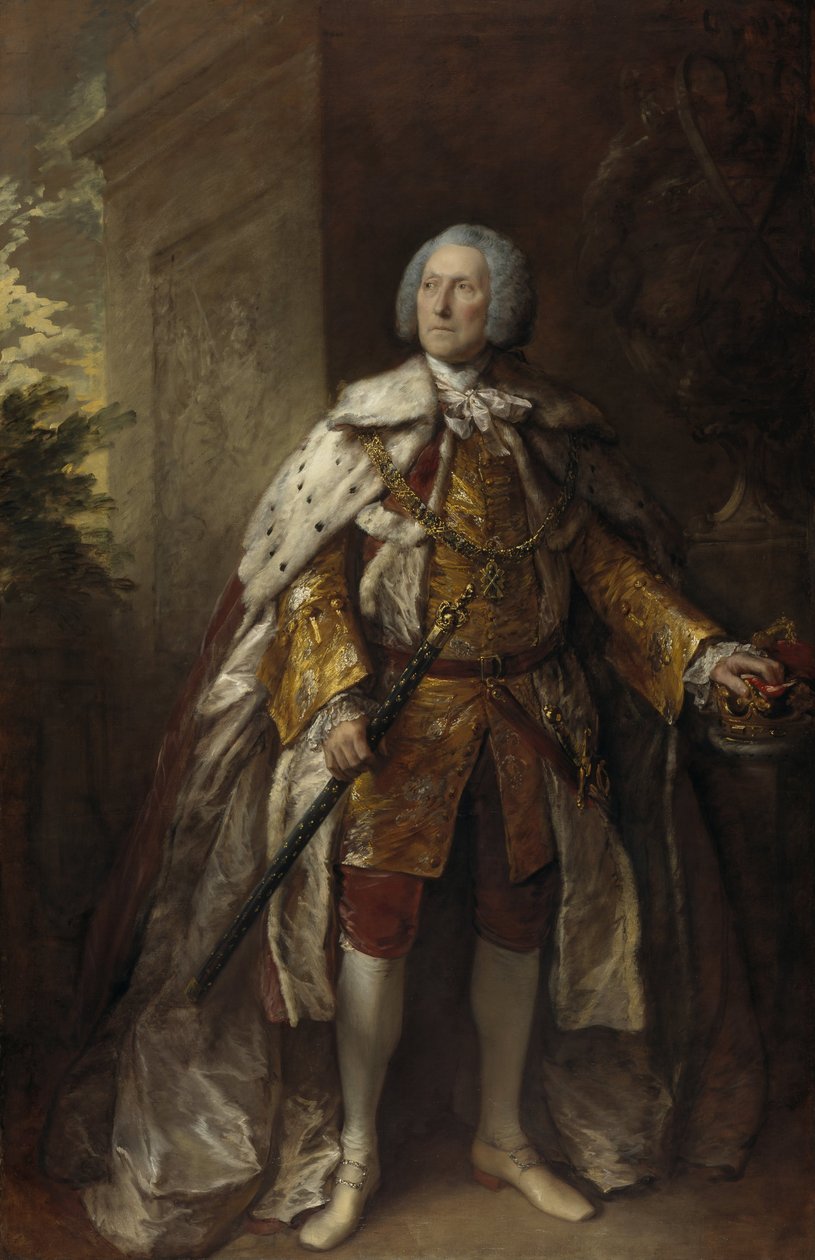 John Campbell, 4e hertog van Argyll, circa 1693 - 1770. Soldaat door Thomas Gainsborough