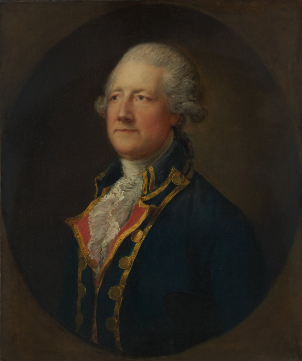 John Hobart 1723-1793, 2e graaf van Buckinghamshire door Thomas Gainsborough