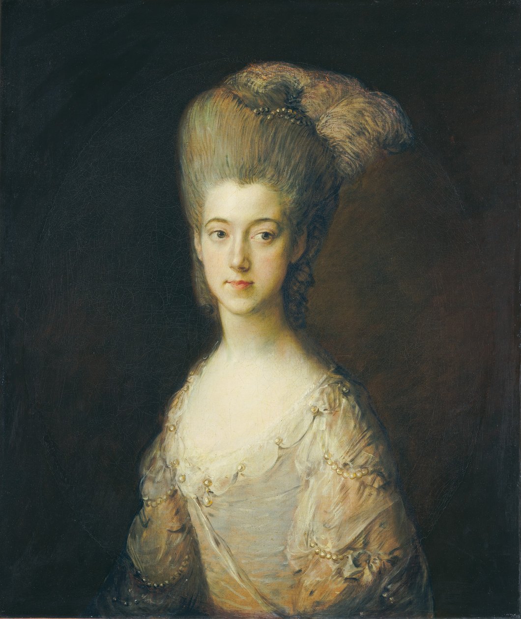 Mevrouw Paul Cobb Methuen, ca. 1776 door Thomas Gainsborough