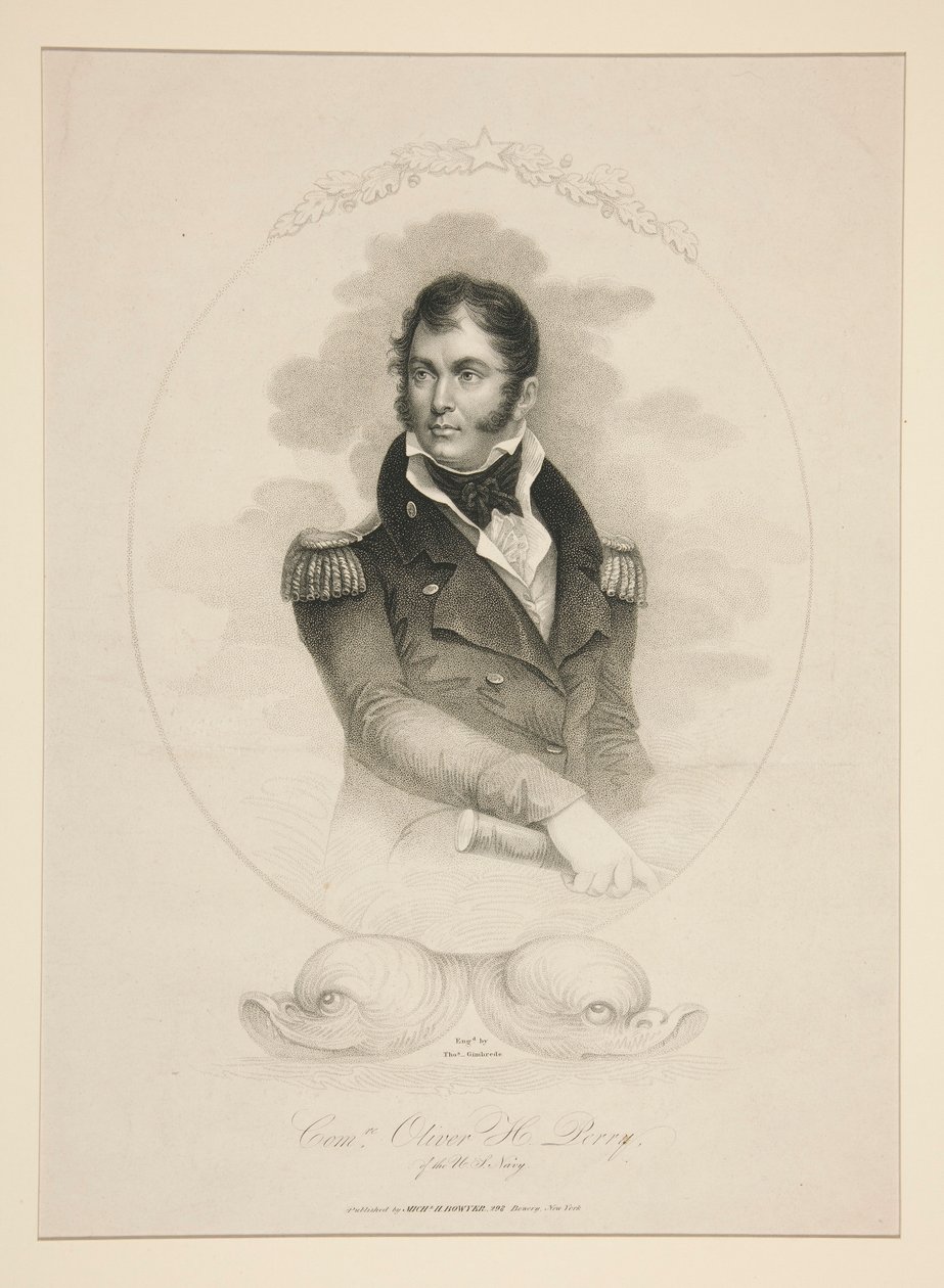 Commodore Oliver H. Perry door Thomas Gimbrede