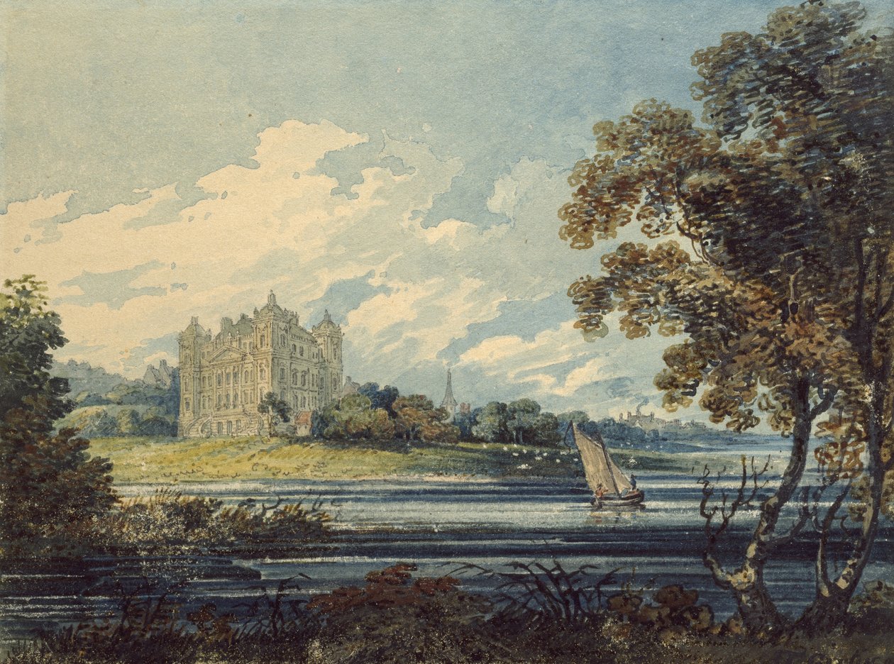Duff House, Banff, 1794 door Thomas Girtin