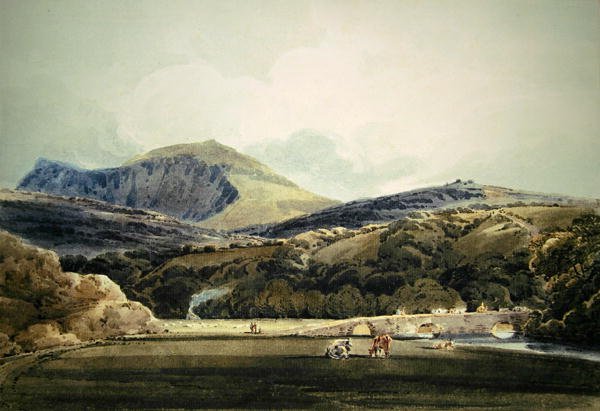 Mynnydd Mawr, Noord-Wales door Thomas Girtin