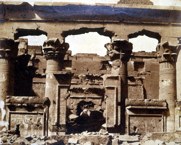 Portiek van de Tempel van Kalabsha, uit het album 