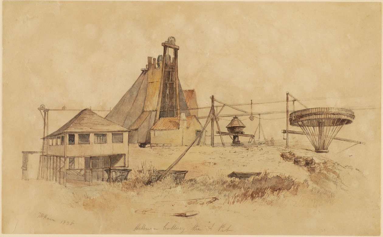 Hebburn Colliery, De A Put door Thomas H. Hair