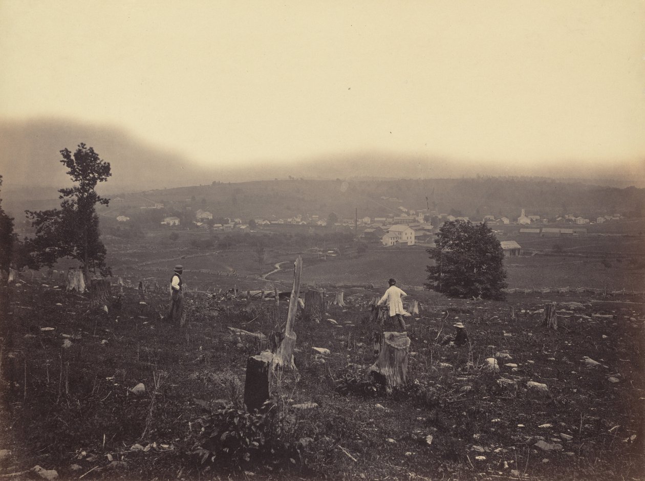 Waymart, Del. & Hudson Canal Co., ca. 1863-1865 door Thomas H. Johnson