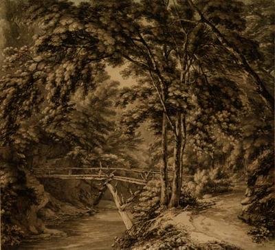 Downton, Herefordshire door Thomas Hearne