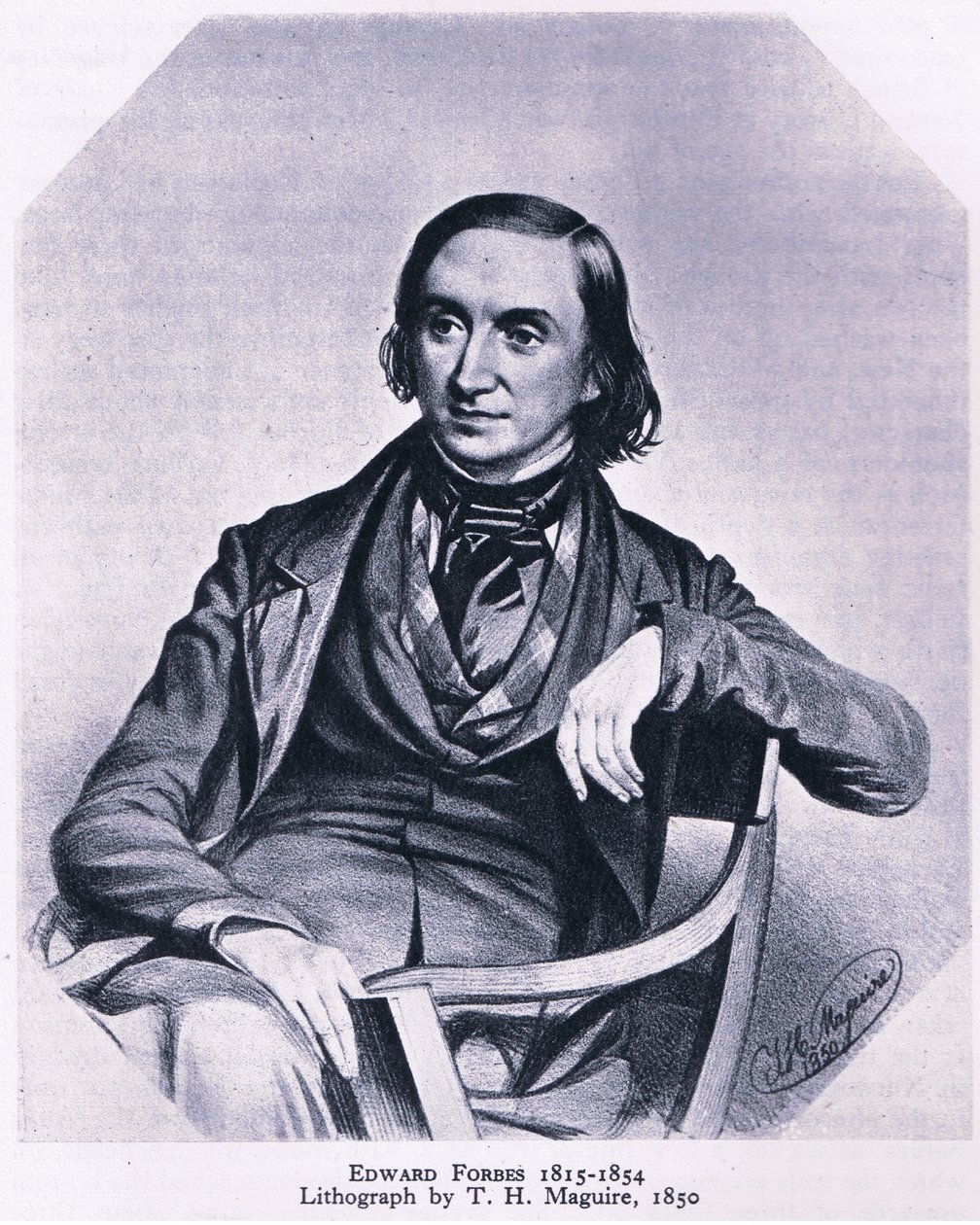 Edward Forbes (1815-1854), Natuur in Groot-Brittannië uitgegeven door Collins, 1946 door Thomas Herbert Maguire
