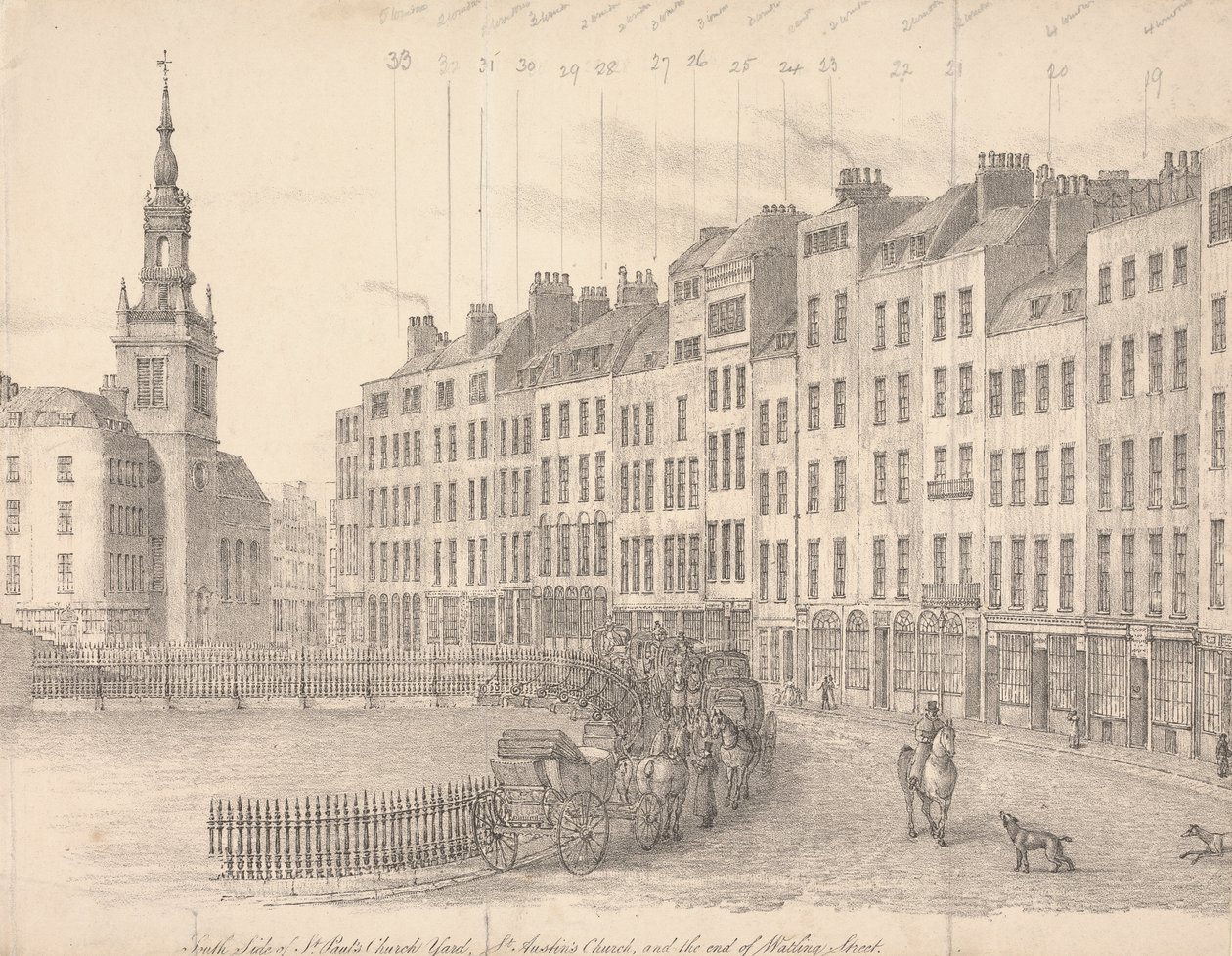 Zuidzijde van St. Paul