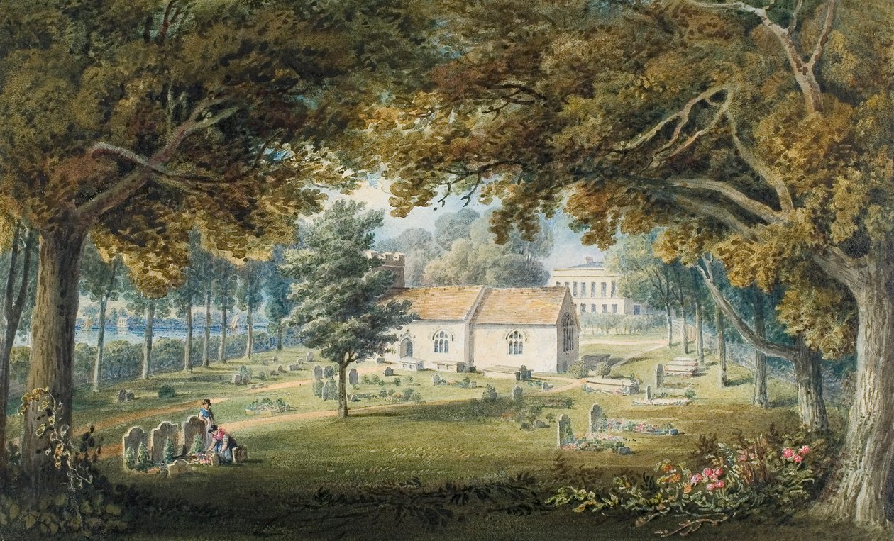 Briton Ferry, Kerkhof door Thomas Hornor