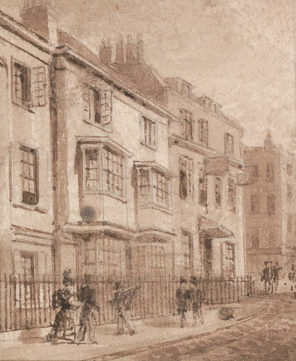 Clerkenwell Close door Thomas Hosmer Shepherd