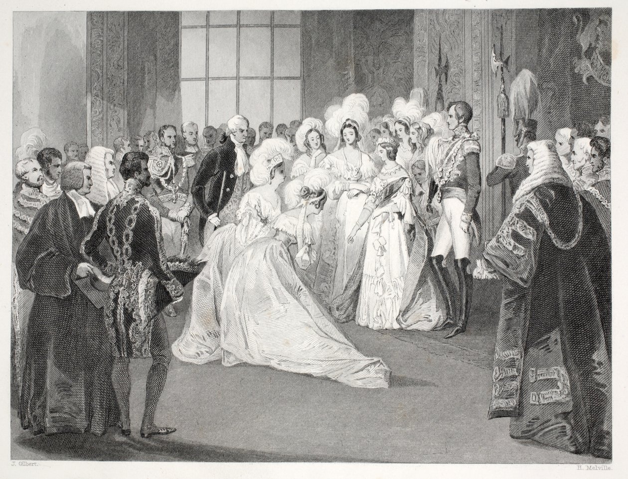 Salon van koningin Victoria, uit 