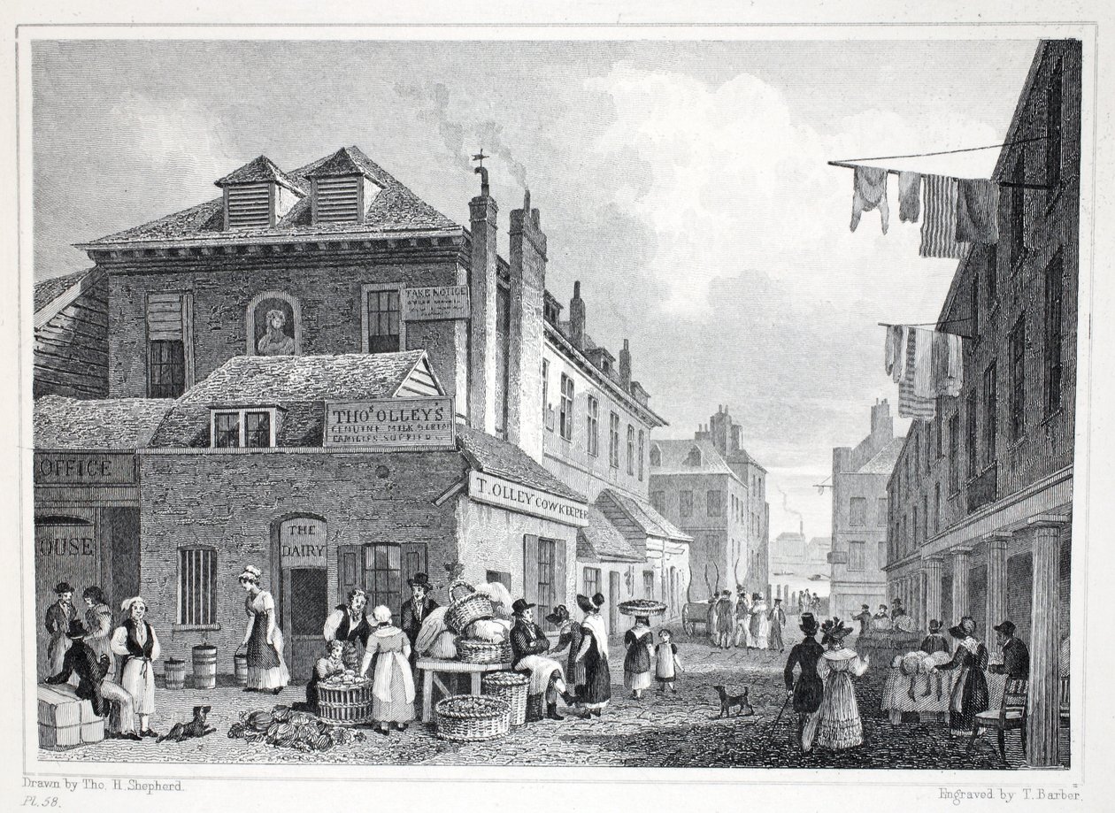 Hungerford Market, Strand, uit 