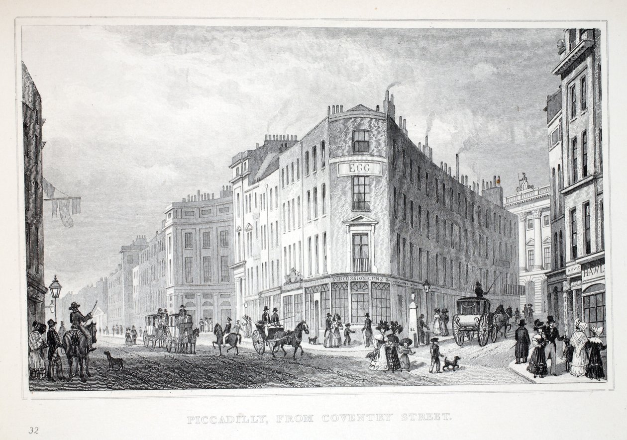 Piccadilly, vanaf Coventry Street, uit 